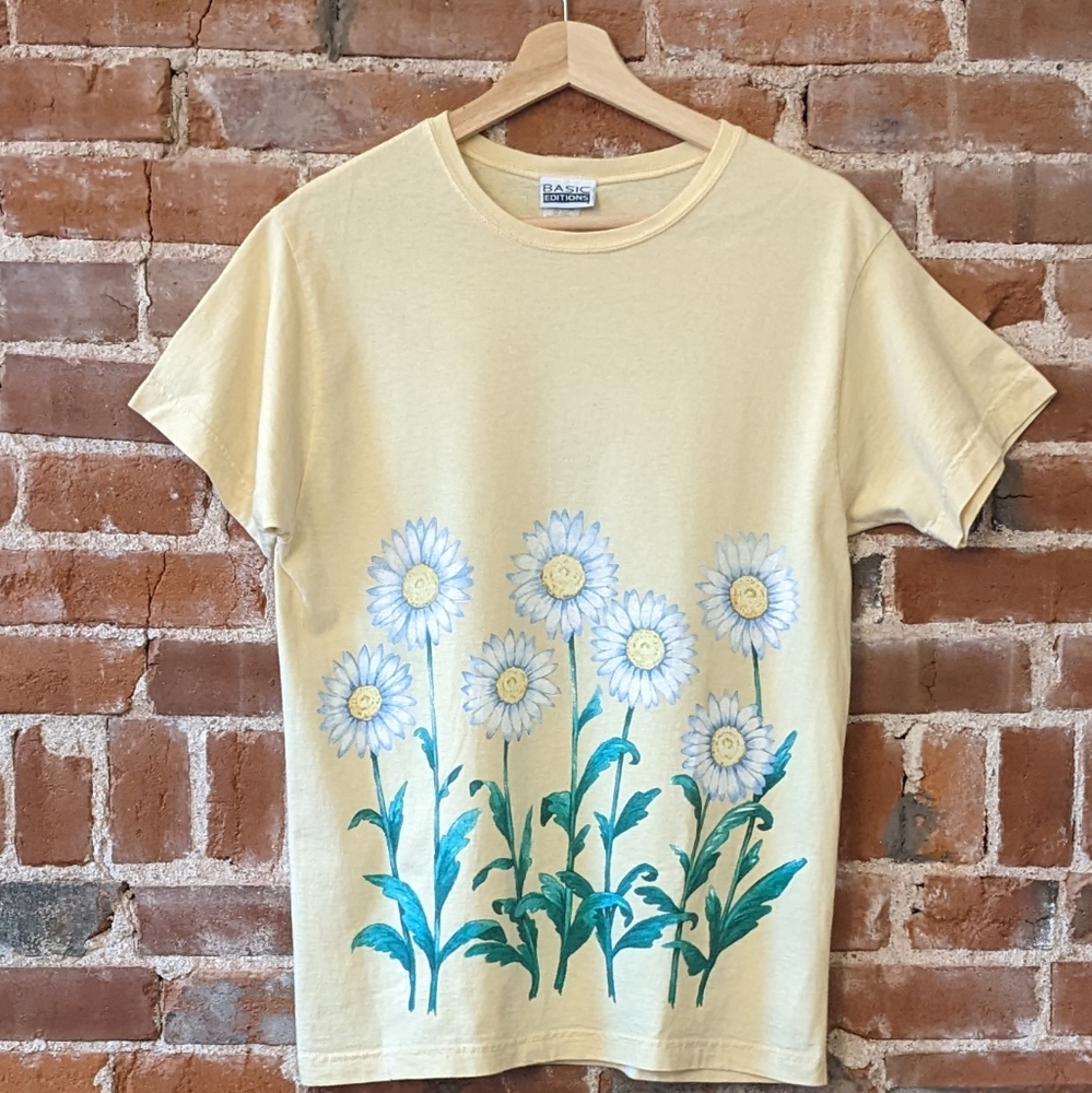 Vintage Sunflower Tee Shirt